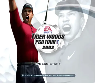 Tiger Woods PGA Tour 2002 screen shot title